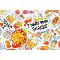 TISCHDECKE Snack in Bunt - 140 x 240cm - Multicolor, Kunststoff (36/29/22.5cm) - Blond Amsterdam