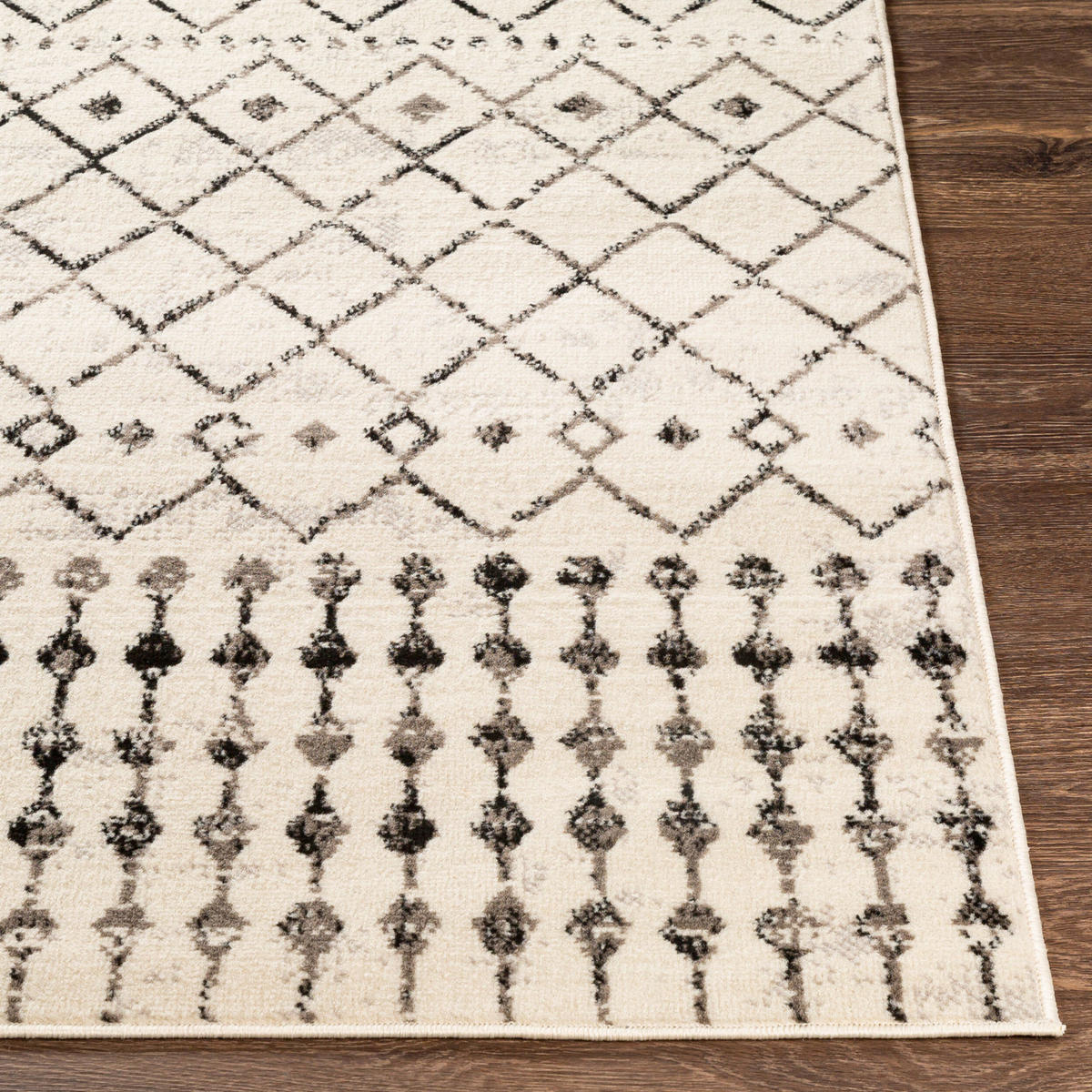 KURZFLORTEPPICH 130/170 cm Grau - Grau, Naturmaterialien/Textil (130/170cm) - LIVABLISS
