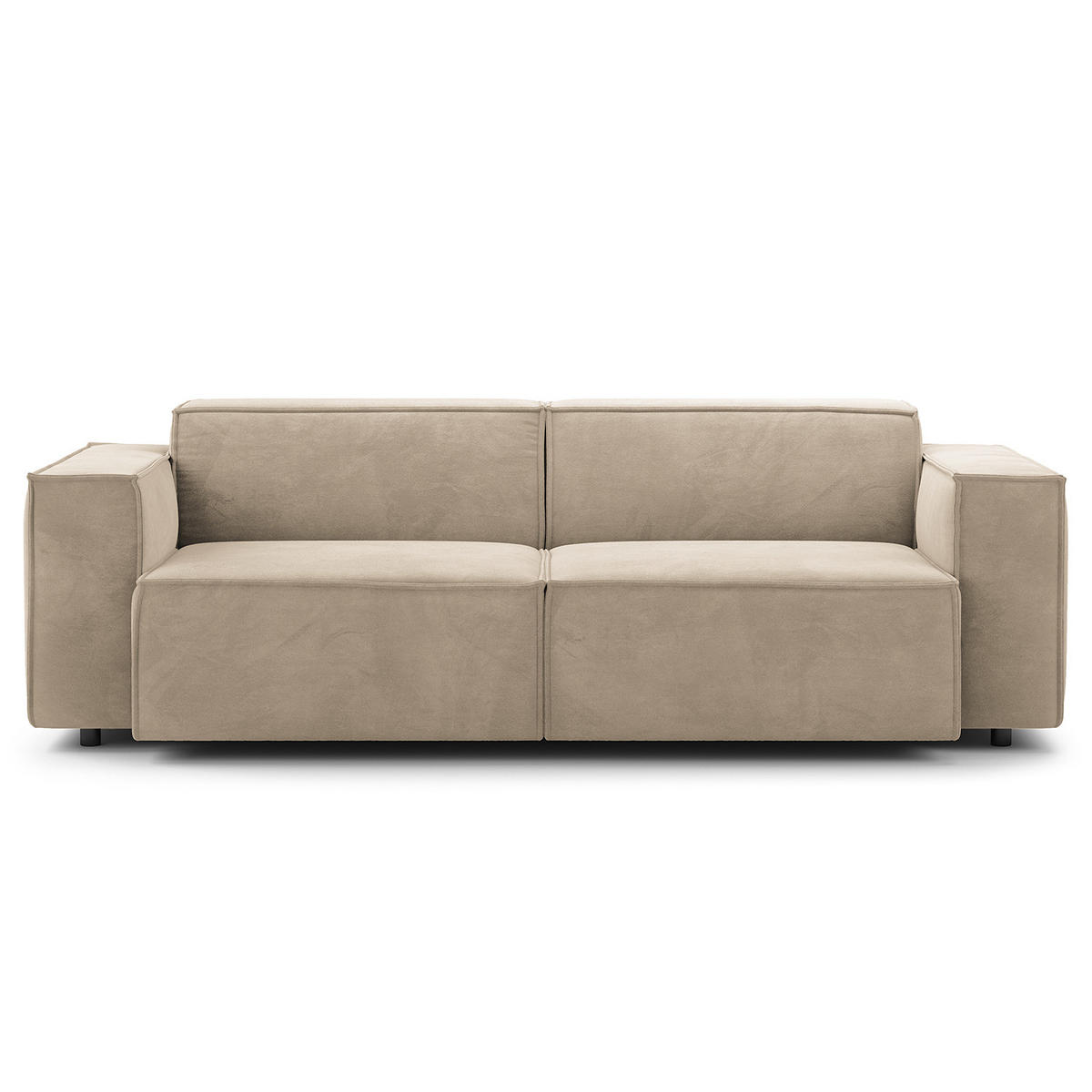 2,5-SITZER SOFA - Beige, Textil (223/70/96cm) - home24
