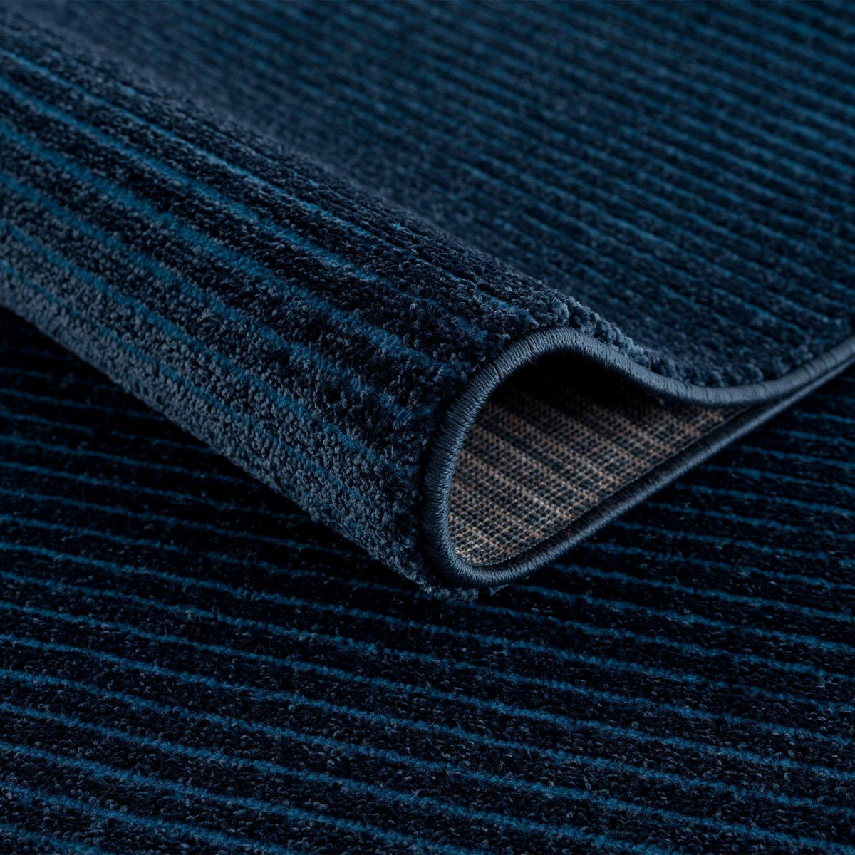KURZFLOR-TEPPICH Fancy 900 Blau 80x150 cm - Blau, Textil (80/150cm) - carpet city
