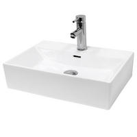 WASCHBECKEN - Weiß, Keramik (36/13/51.5cm) - ECD-Germany