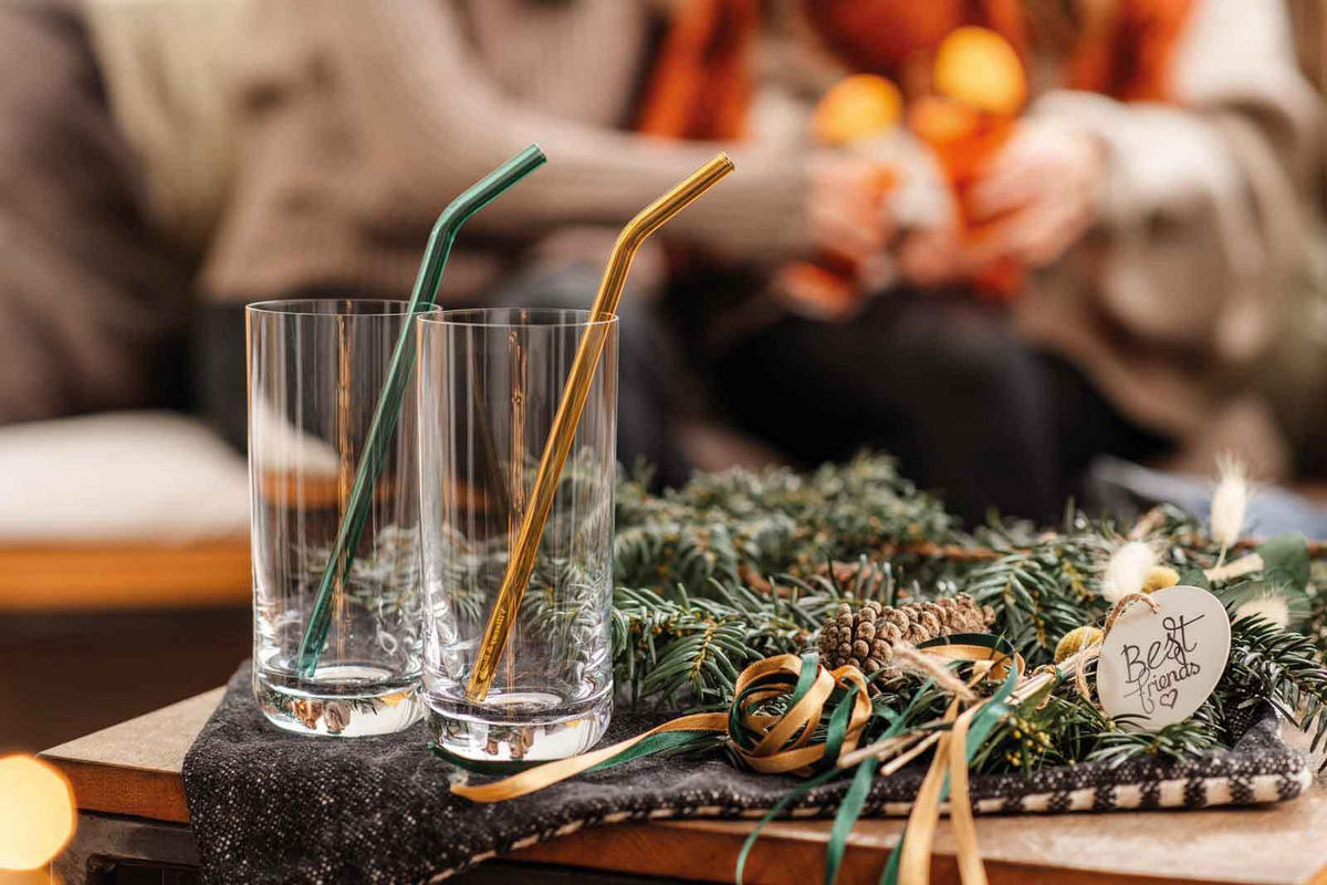 LONGDRINKGLÄSER La Divina transparent 440 ml 4er Set - Transparent, Glas (0.44L) - Villeroy & Boch