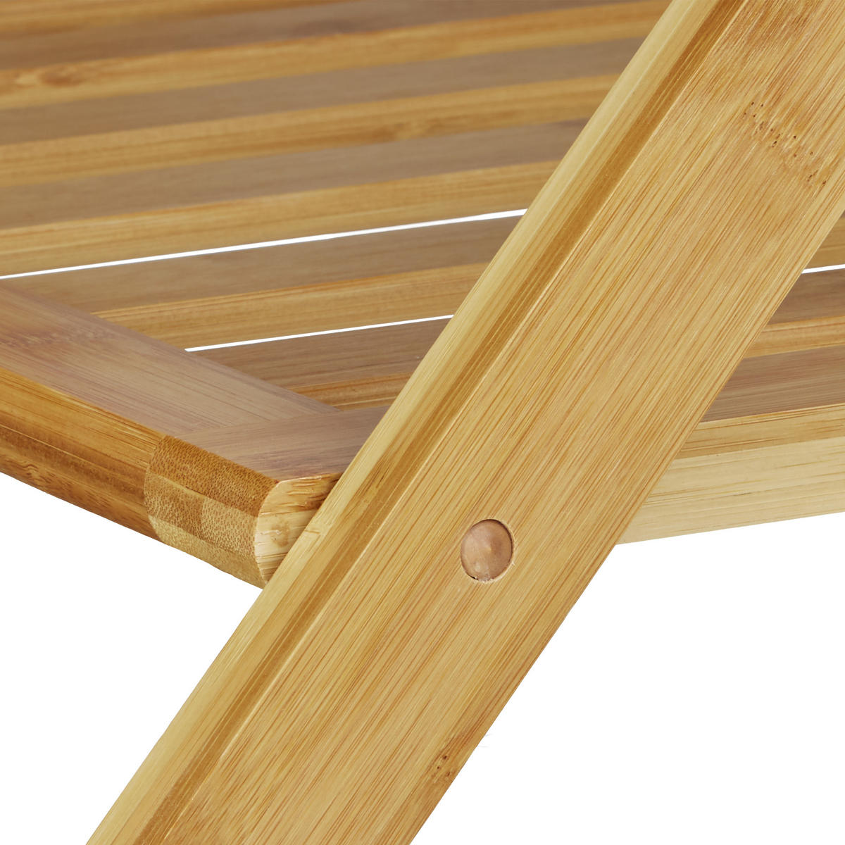 STOJAN na kufre - svetlohnedá, drevo (68/53/47cm) - Relaxdays