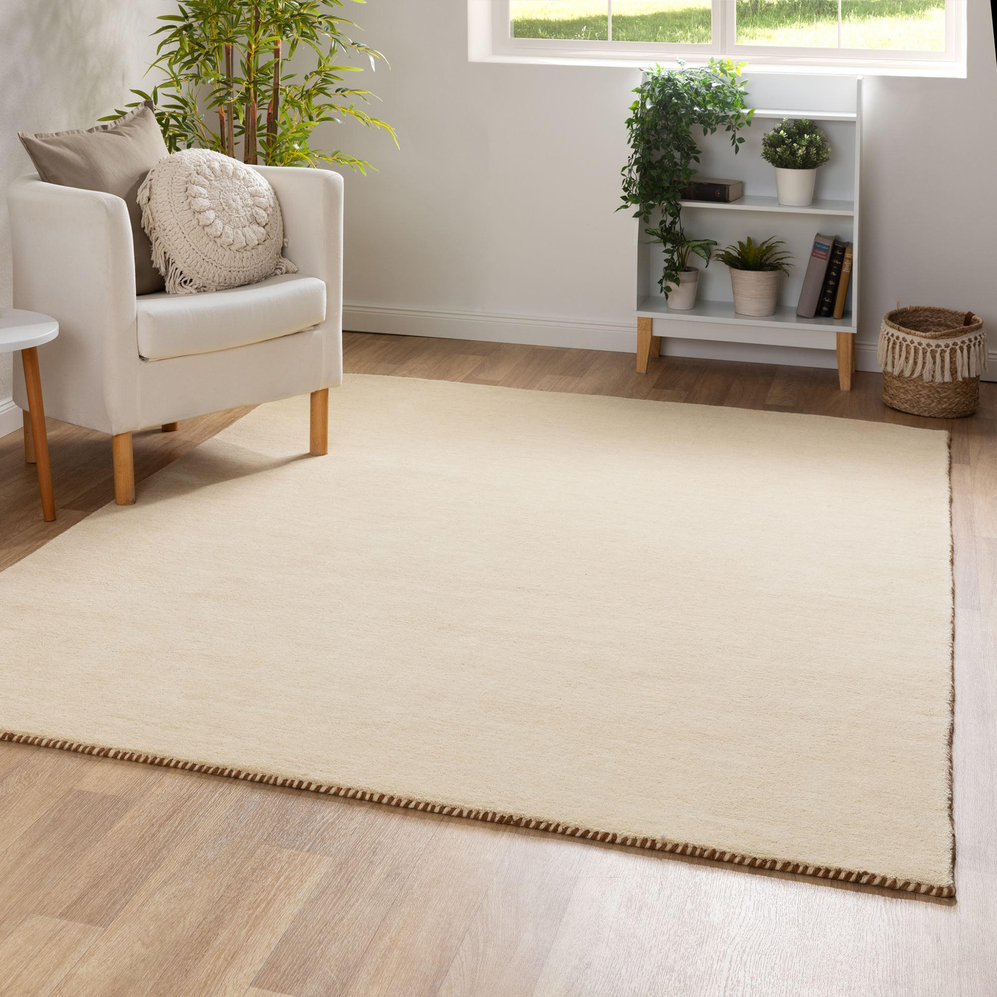 WOLLTEPPICH 190/240 cm Nomade - Beige, Naturmaterialien (190/240cm) - Steffensmeier