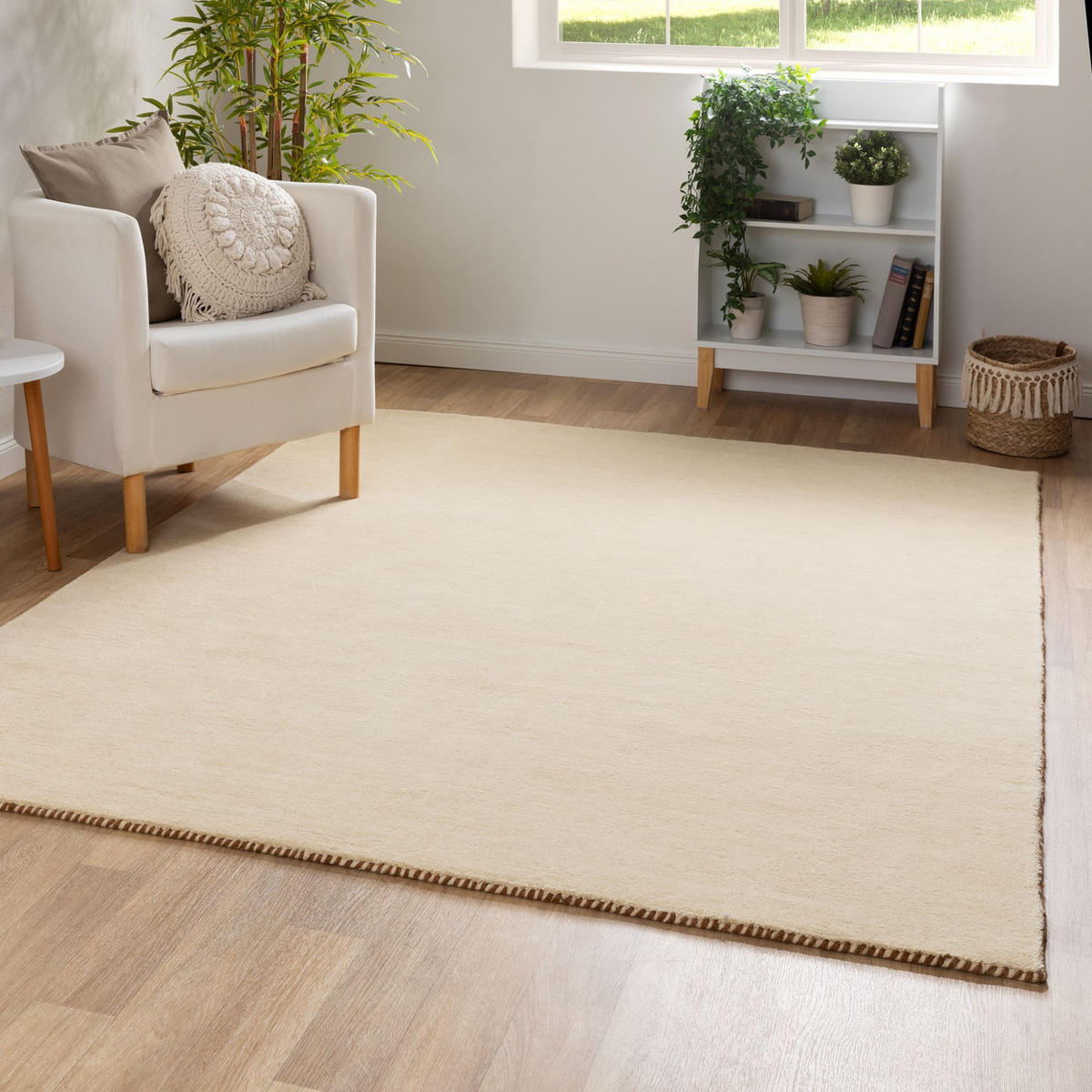 WOLLTEPPICH 290/390 cm Nomade - Beige, Naturmaterialien (290/390cm) - Steffensmeier