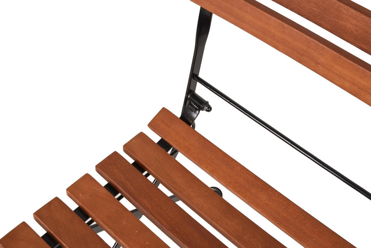 GARTEN-SITZGRUPPE Asta 5-teilig Gartenmöbel-Set - Braun, Holz - DELUKE