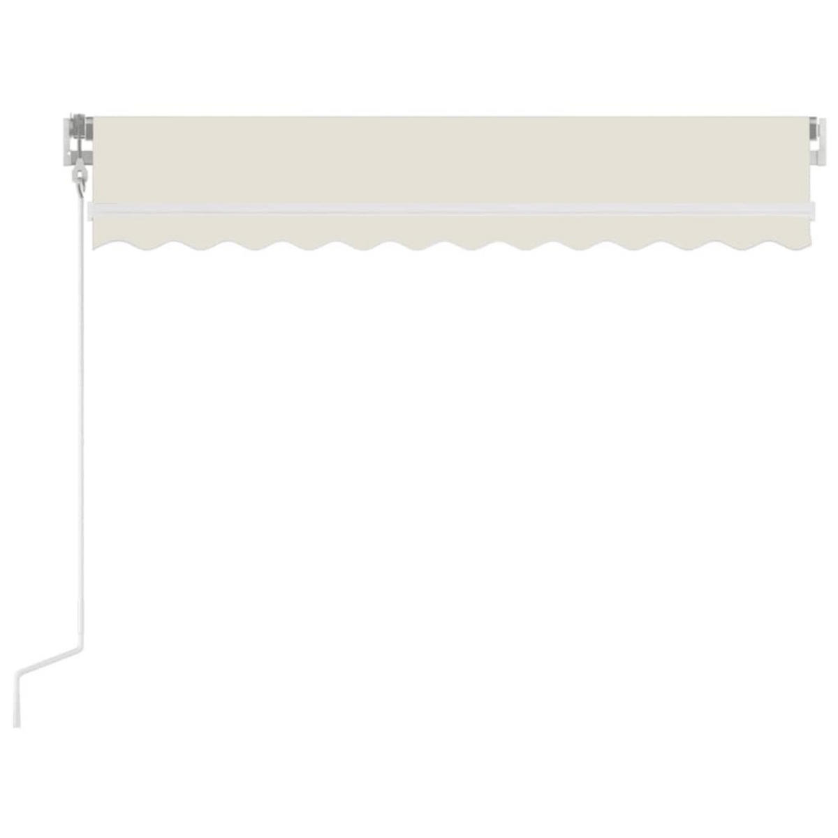 MARKISE Automatisch Einziehbar 350x250 cm Creme - Creme, Metall (350/1/350cm) - furnicato