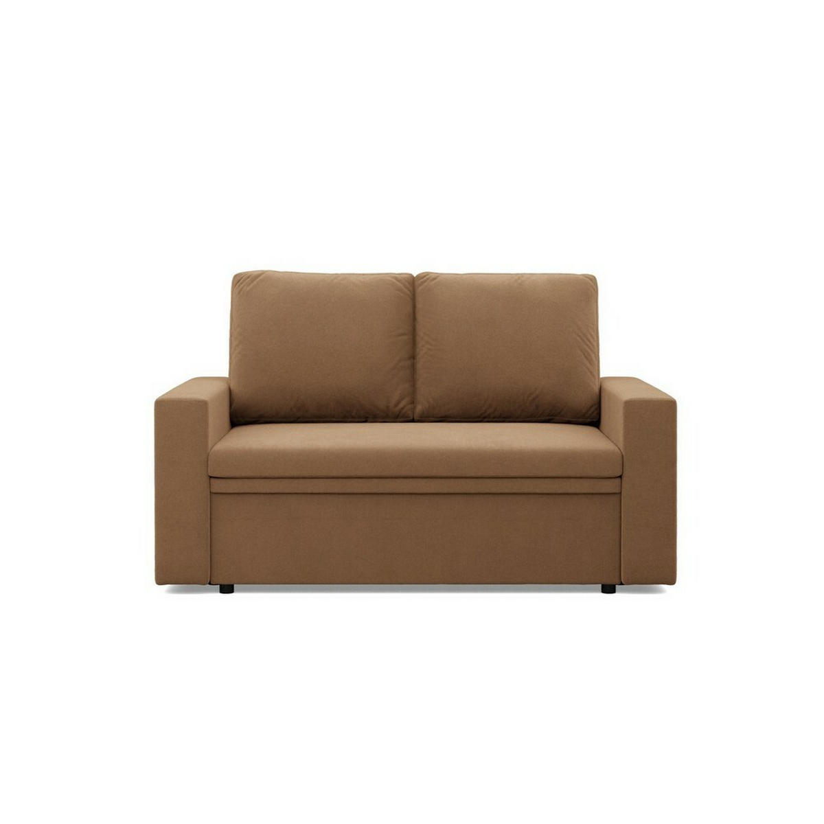 SOFA Neo mit gerader Armlehnen cappuccino - Cappuccino, Textil (148/90/87cm) - SIMKAM Furniture