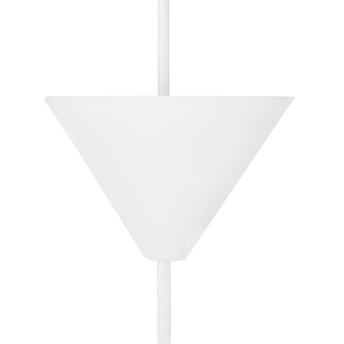 HÄNGELEUCHTE Drava 40/40/154 cm - Pink, Naturmaterialen (40/40/154cm) - Beliani