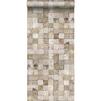 XXL-VLIESTAPETE Marmor Plätze 50 x 900 cm - Beige, Papier (50/900cm) - ESTAhome