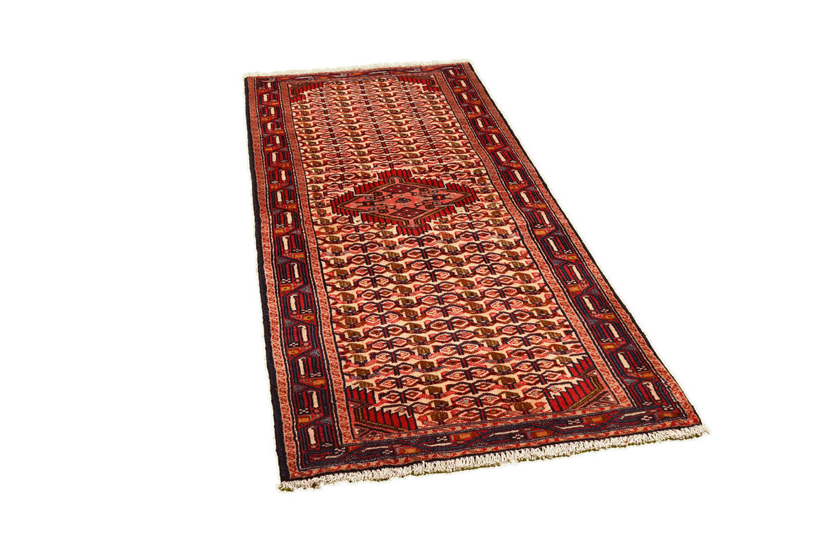 TEPPICH Assadabad Mehrfarbig 199/80 cm Schurwolle - Multicolor, Textil (80/199cm) - Looma