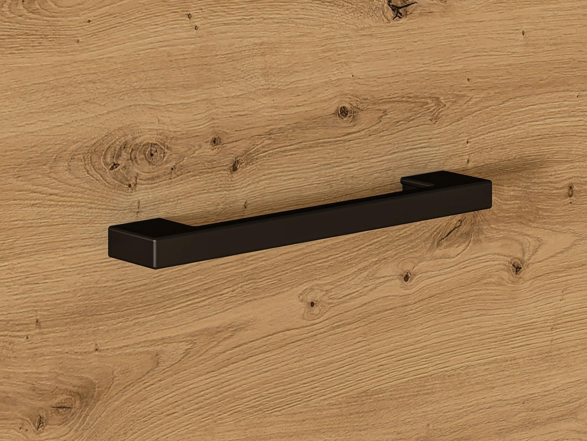 KOMMODE Nevio Artisan Eiche 120 / 33 / 94cm - Eiche Artisan/Braun, Holz/Holzwerkstoff (120/94/33cm) - Feldmann-Wohnen