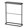 HANDTUCHSTÄNDER Tower schwarz 65/75/15 cm - Schwarz, Metall (15/75/65cm) - Yamazaki