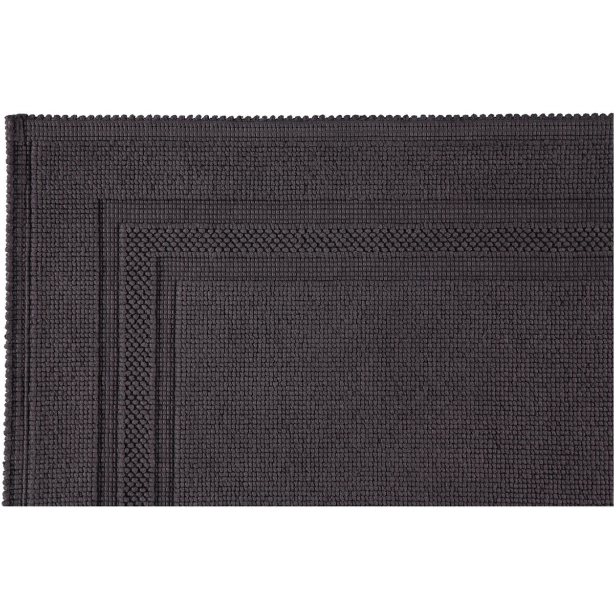 BADEMATTEN GALA ZINN - 02 - Dunkelgrau, Textil (60/90cm) - Rhomtuft