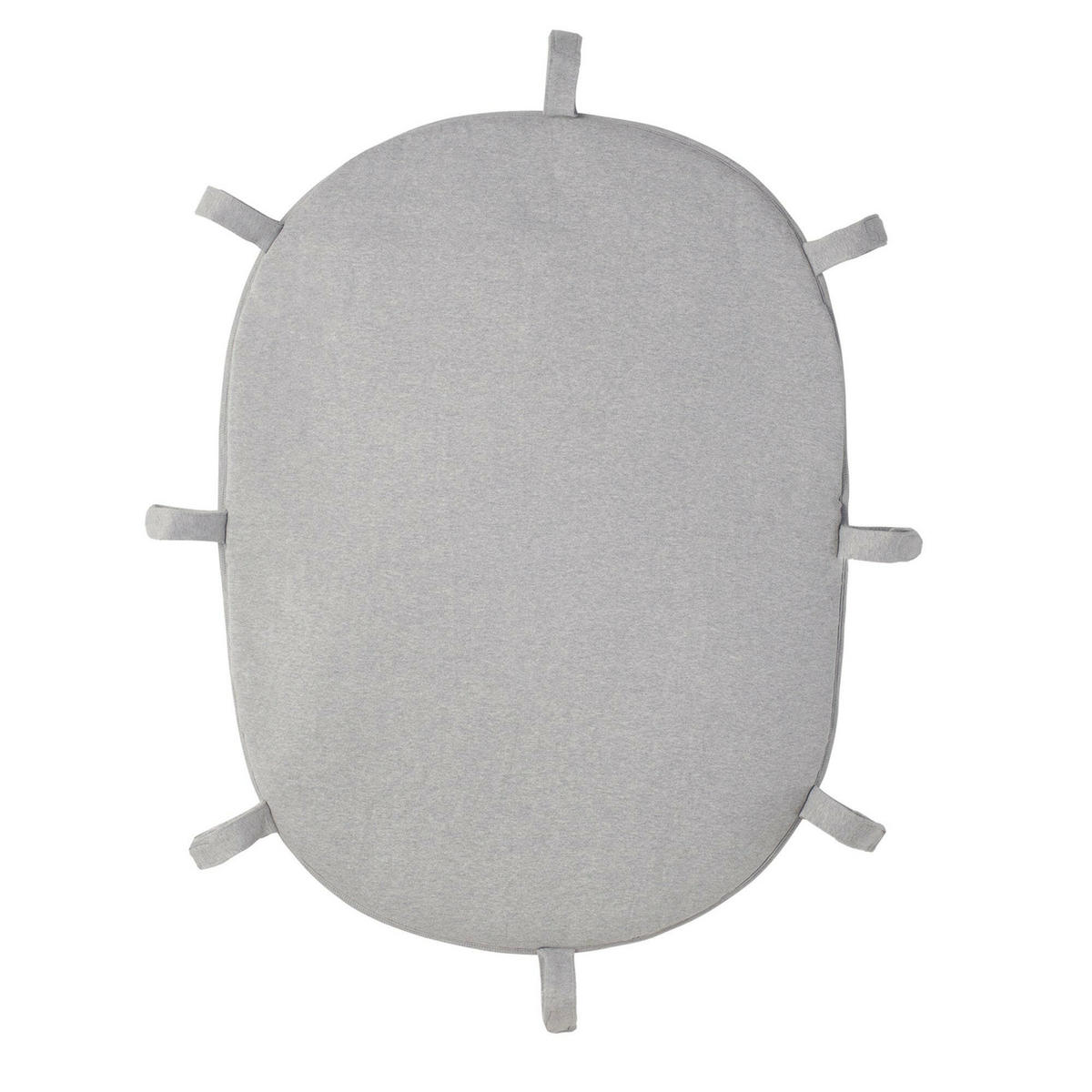 BABY Nest geflochten Grau - Grau, Textil (60/90cm) - nordic coast company