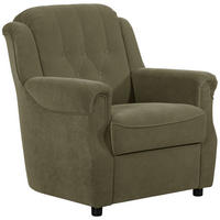 POLSTERSESSEL Kaylyn Flockstoff grün - Grün, Kunststoff (81/89/83cm) - 58aufmkessel