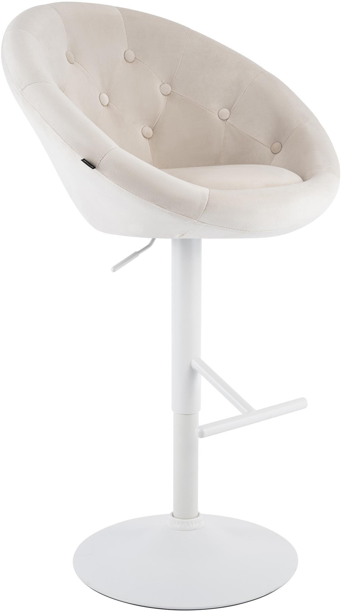 BARHOCKER London 66x65x57 cm Creme - Creme, Textil (65/66/57cm) - furnicato