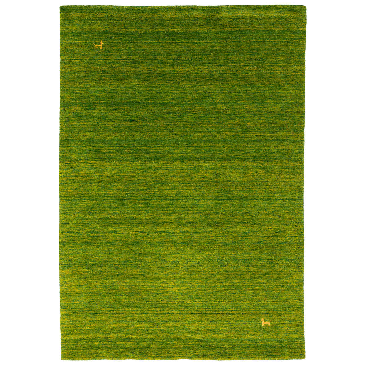 NATUR TEPPICH INDO NEPAL GABBEH SHIVA - Grün, Textil (200/290cm) - Pergamon