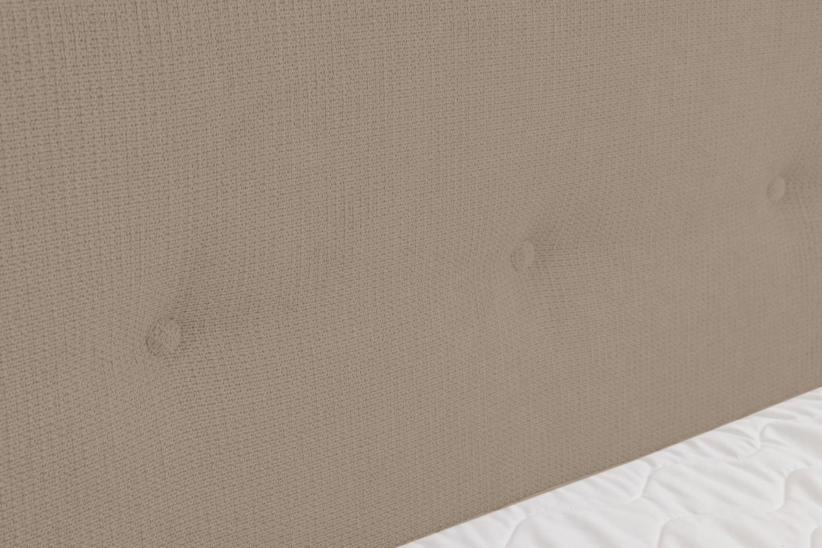 BOXBETT CALIDO mit zwei Bettkästen H2/H3 Matratze und Topper 180 x 200 cm - Braun, Holzwerkstoff (180/200cm) - VENASI MÖBEL