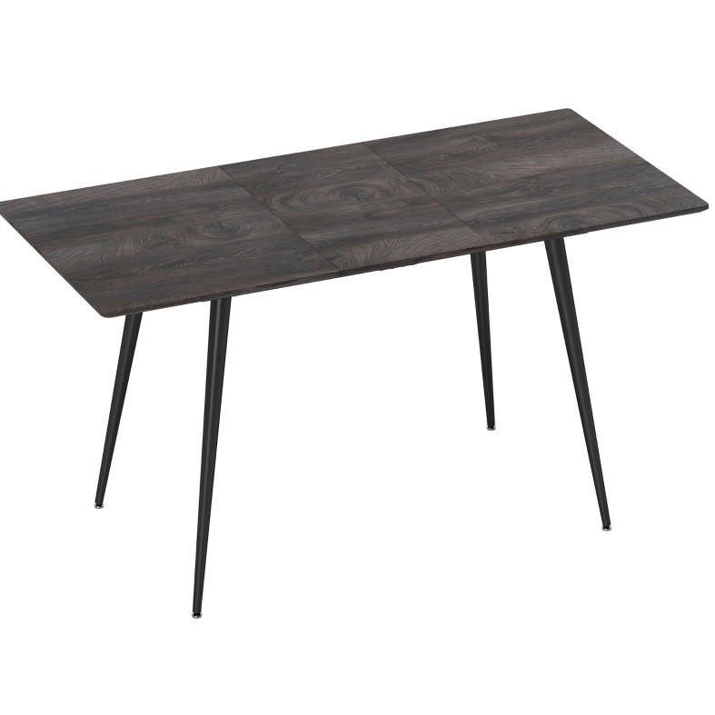 BLAGOVAONSKI stol 120-160/75/77 cm sivi od drva na razvlačenje - siva, drvo (160/75/77cm) - OKWISH
