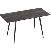 BLAGOVAONSKI stol 120-160/75/77 cm sivi od drva na razvlačenje - siva, drvo (160/75/77cm) - OKWISH