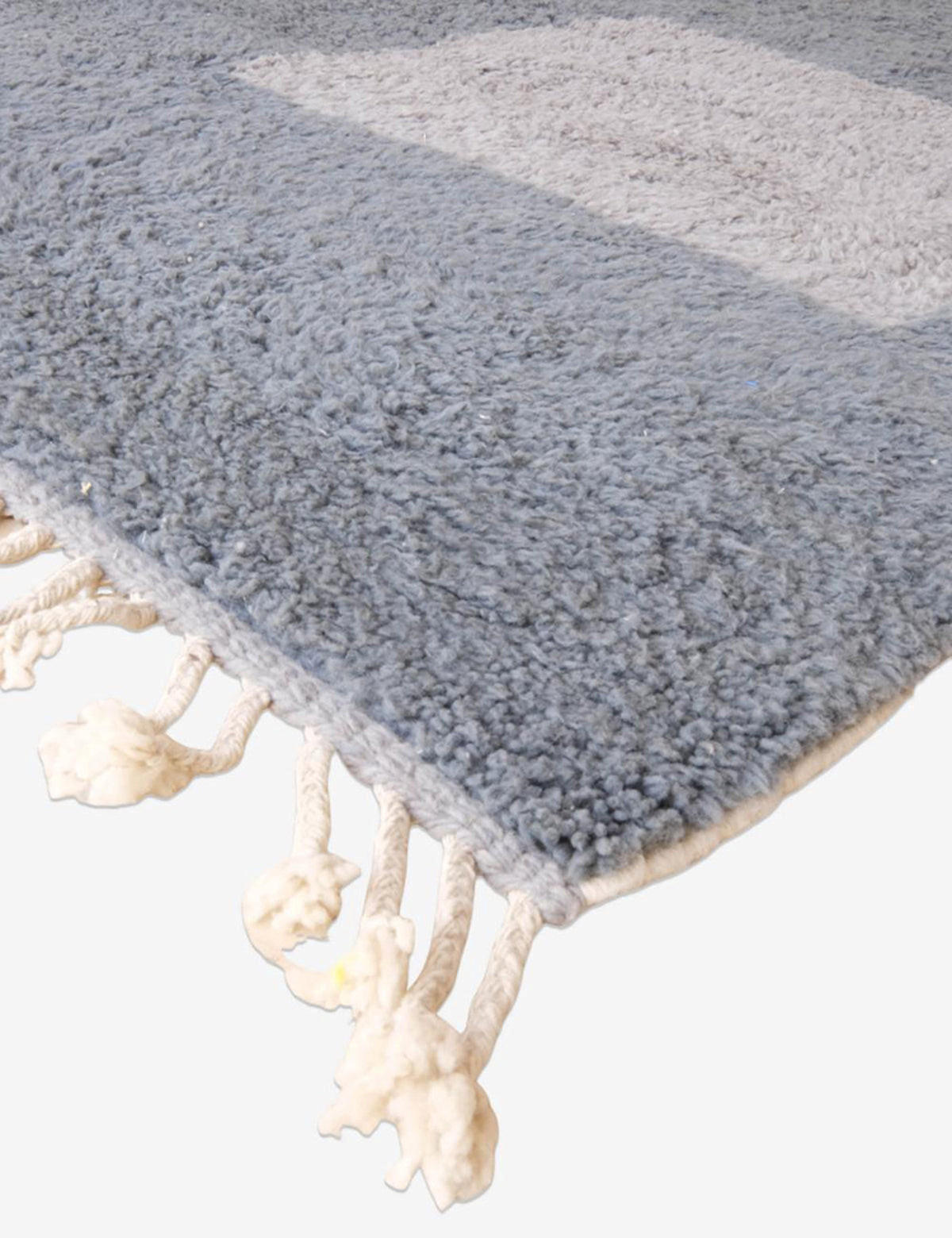 BERBERTEPPICH schlicht modern 310x 403 cm - Blau, Naturmaterialien (310/403cm) - AFK Living