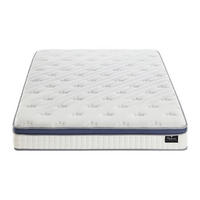 STANDARDMATRATZE - 2 Personen - stoff - weiß Malao - Weiß, Textil (140/190cm) - Vente-Unique