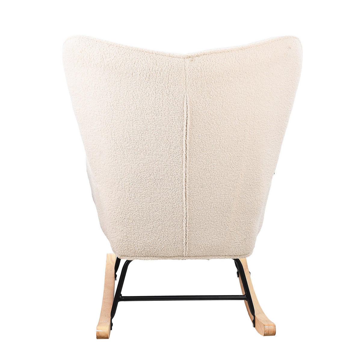 SCHAUKELSTUHL, Beige - Beige, Metall (75/92/68cm)