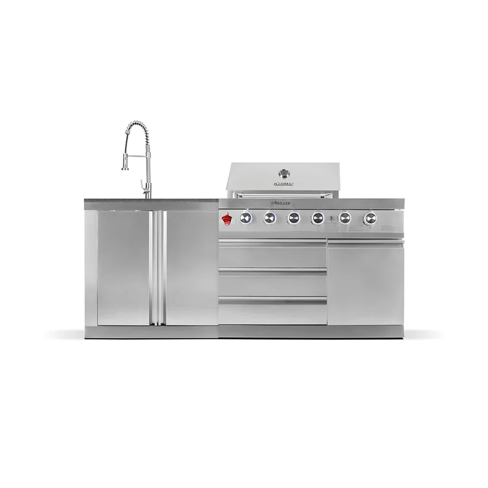 Goriller Sb-S3 Silber 200x90x58 cm