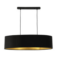 HÄNGELEUCHTE Westerbork - Schwarz, Metall (23/78/132cm) - lux.pro