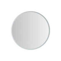 BADEZIMMERSPIEGEL rund mit LED-Beleuchtung - beschlagfrei - D 80 cm - DANIELA - Transparent, Glas (80/80/3.5cm) - Vente-Unique