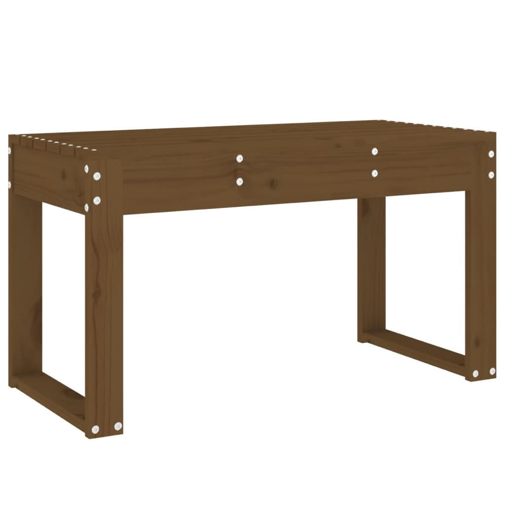 furnicato Gartenbank Braun 80x45x38 cm
