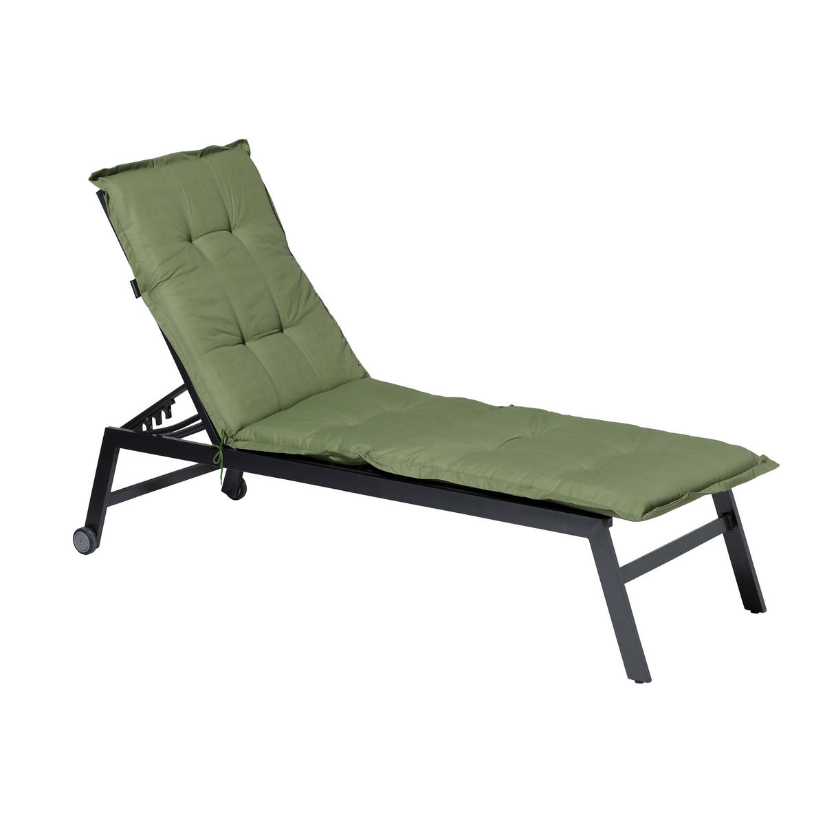 LIEGENAUFLAGE Basic 200/65 cm - Grün, Textil (60/7/200cm) - Madison