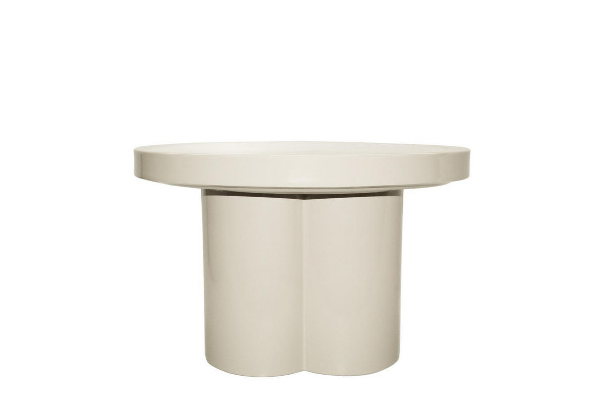 COUCHTISCH Noa Weiß 56.5 /56.5 /35.5 cm - Weiß, Metall (56.5/56.5/35.5cm) - Livingfurn