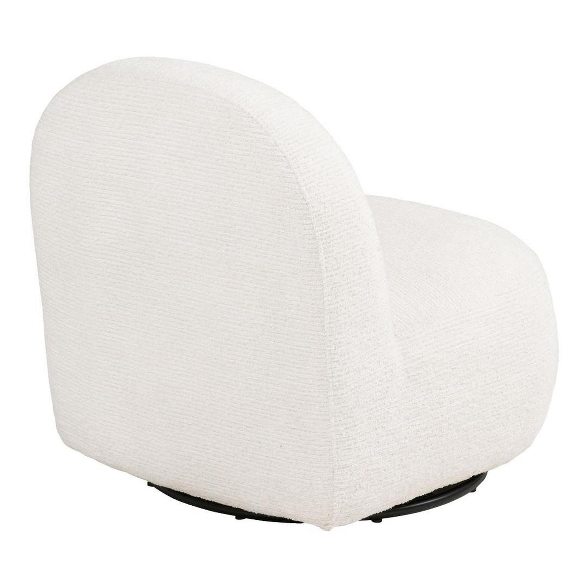 SESSEL, Dina, Cremeweiß, Metall / Polyester, 74 x 67 x 70 cm - Creme, Textil/Metall (74/70/67cm) - ebuy24