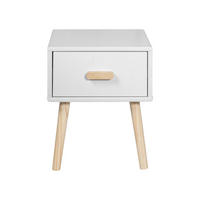 NACHTTISCH Weiß 35/35/44 cm - Weiß, Holzwerkstoff (35/44/35cm) - Mobili Rebecca