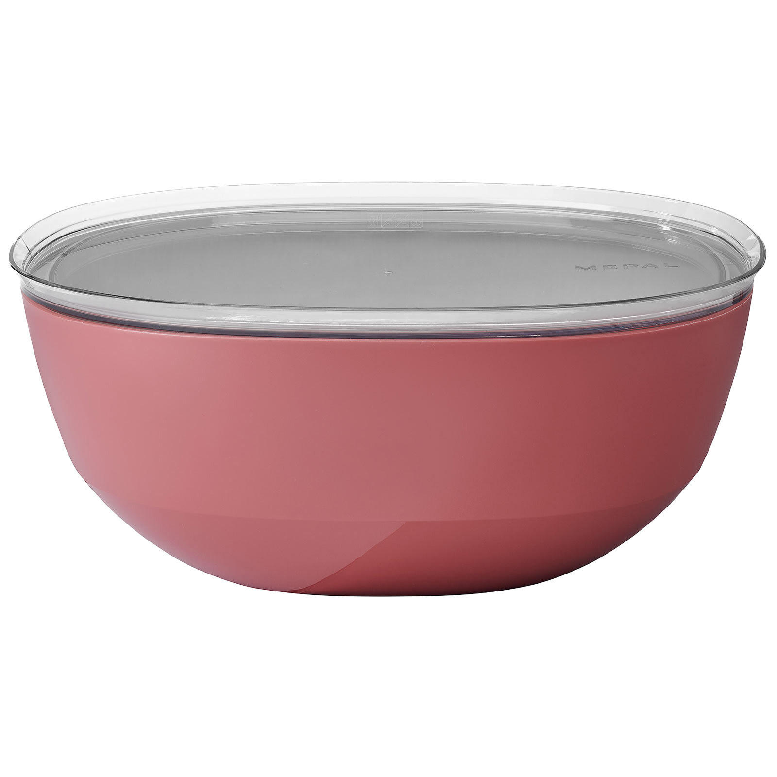 SERVIERSCHALE MIT DECKEL Silueta Vivid Mauve 5000 ml - Rot/Rosa, Kunststoff (30.1cm) - Mepal