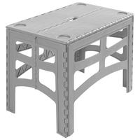 CAMPINGTISCH Timo Grau - Grau, Kunststoff (70/45/55cm) - Sonstige