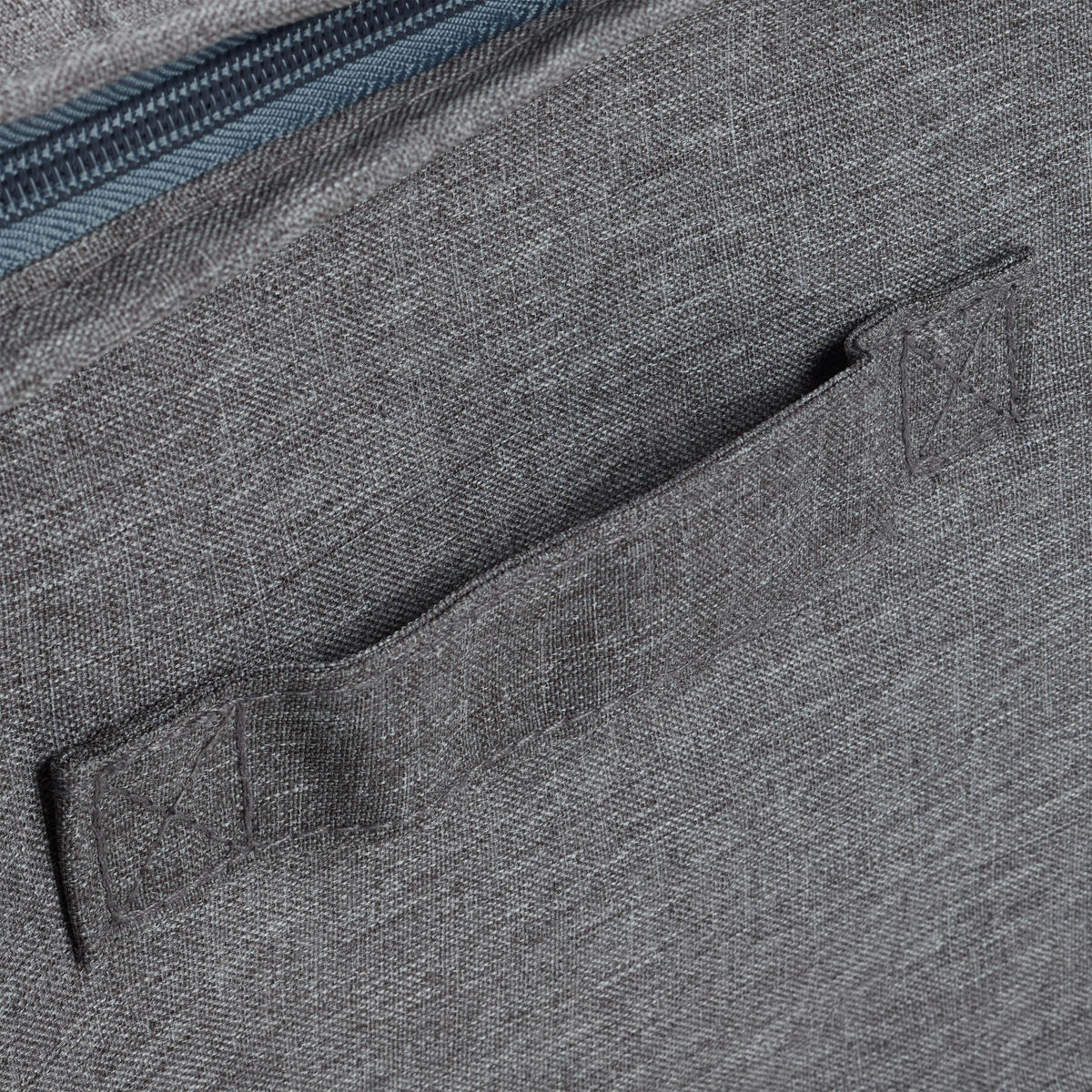 3XÚLOŽNÝ vak - sivá, kov/textil - Relaxdays