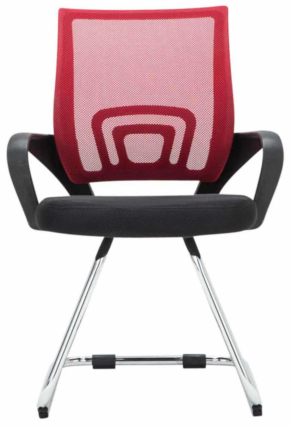 SCHWINGSTUHL 2er Set Stoff rot - Rot, Textil/Metall (59/91/53cm) - CLP
