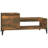 COUCHTISCH Räuchereiche 100x50x45 cm Holzwerkstoff - Braun, Holzwerkstoff (100/50/45cm) - furnicato