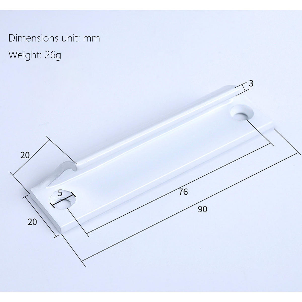 MÖBELGRIFF 2er-Set Aluminium - Goldfarben, Metall (2/3/9cm)