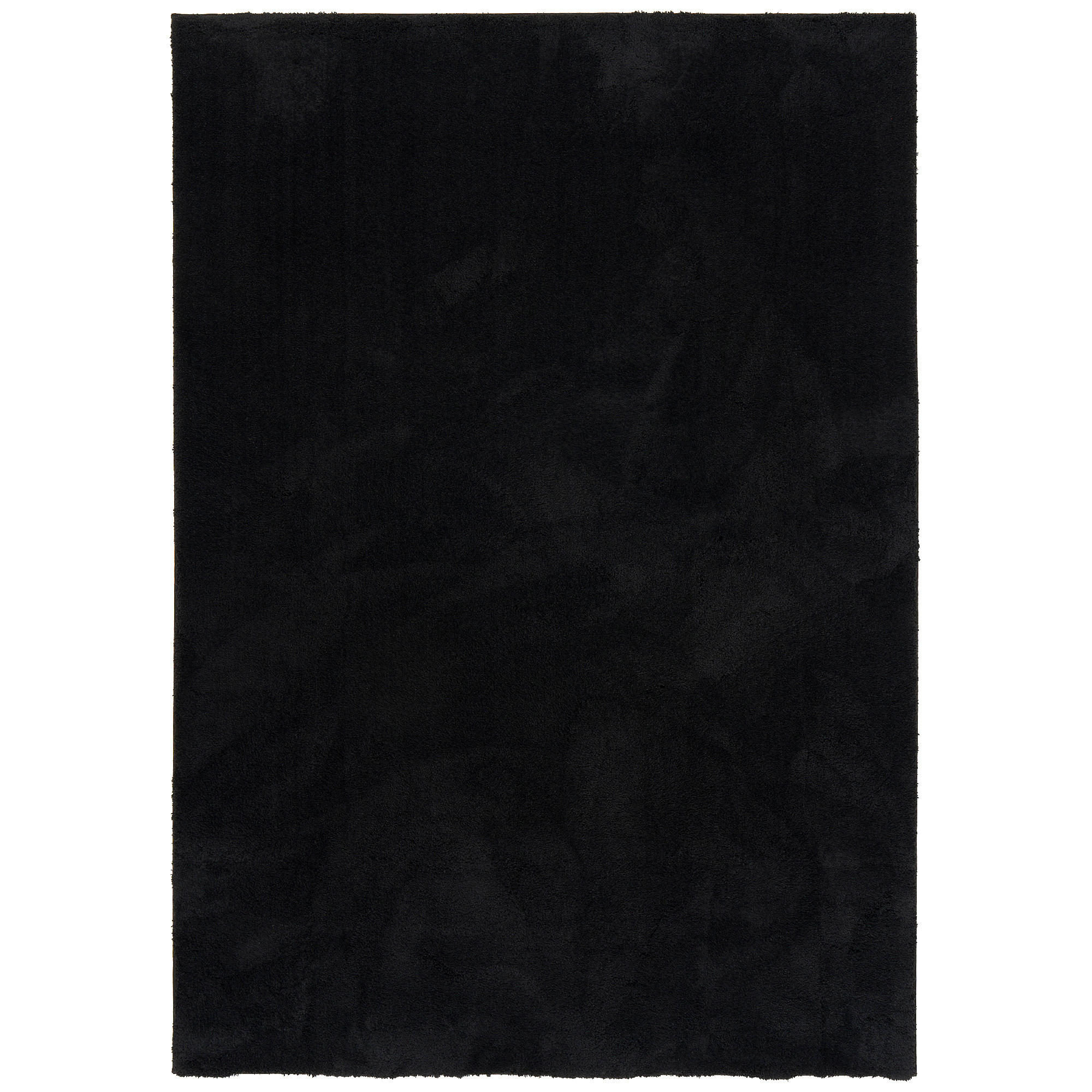 HOCHFLOR LANGFLOR SUPER SOFT TEPPICH SILKY - Schwarz, Textil (140/200cm) - Pergamon