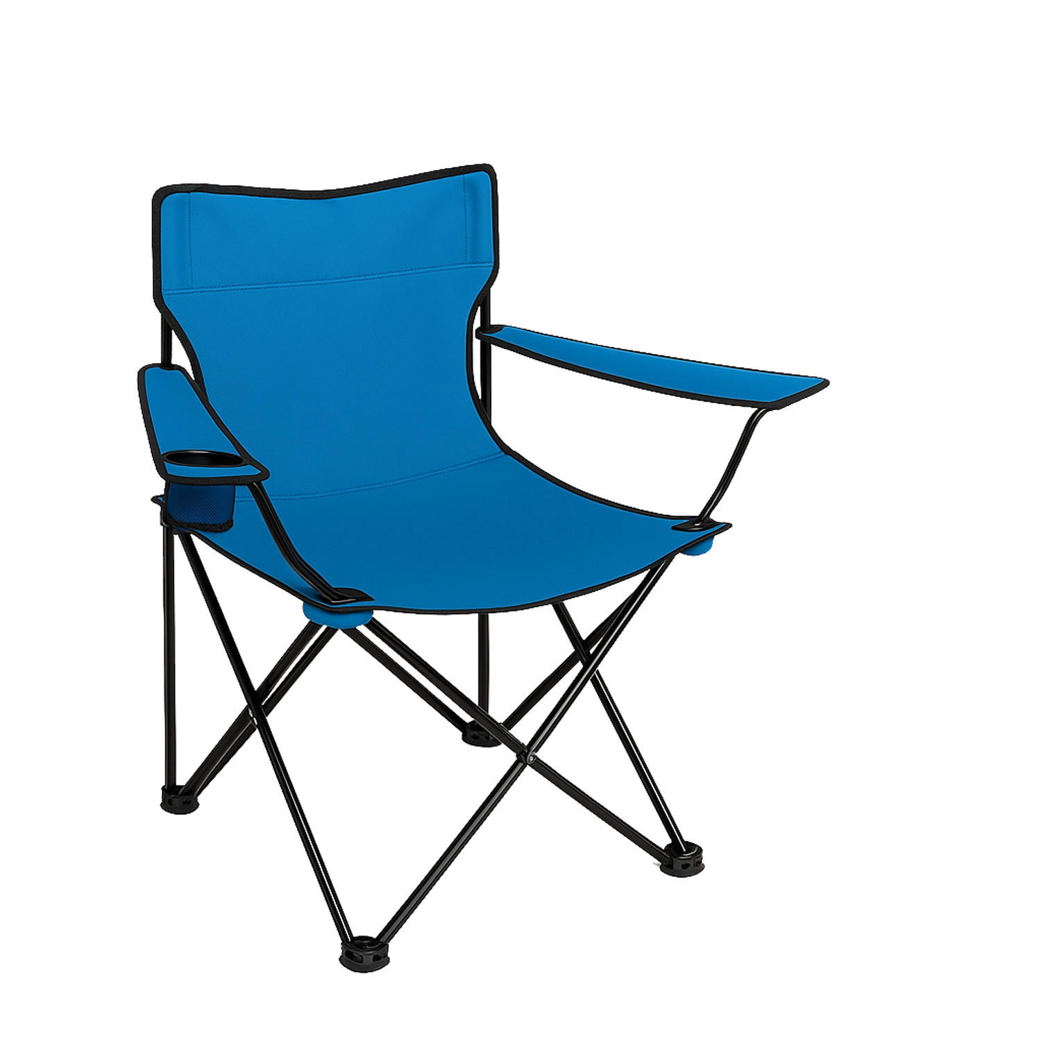 CAMPINGSTUHL FALTBAR in Blau - Blau, Metall (50/80/50cm) - Coemo