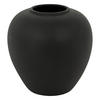 VASE Keramik Kugel Rily 22 cm - Schwarz, Keramik (22cm) - Atmosphera Createur d´interieur