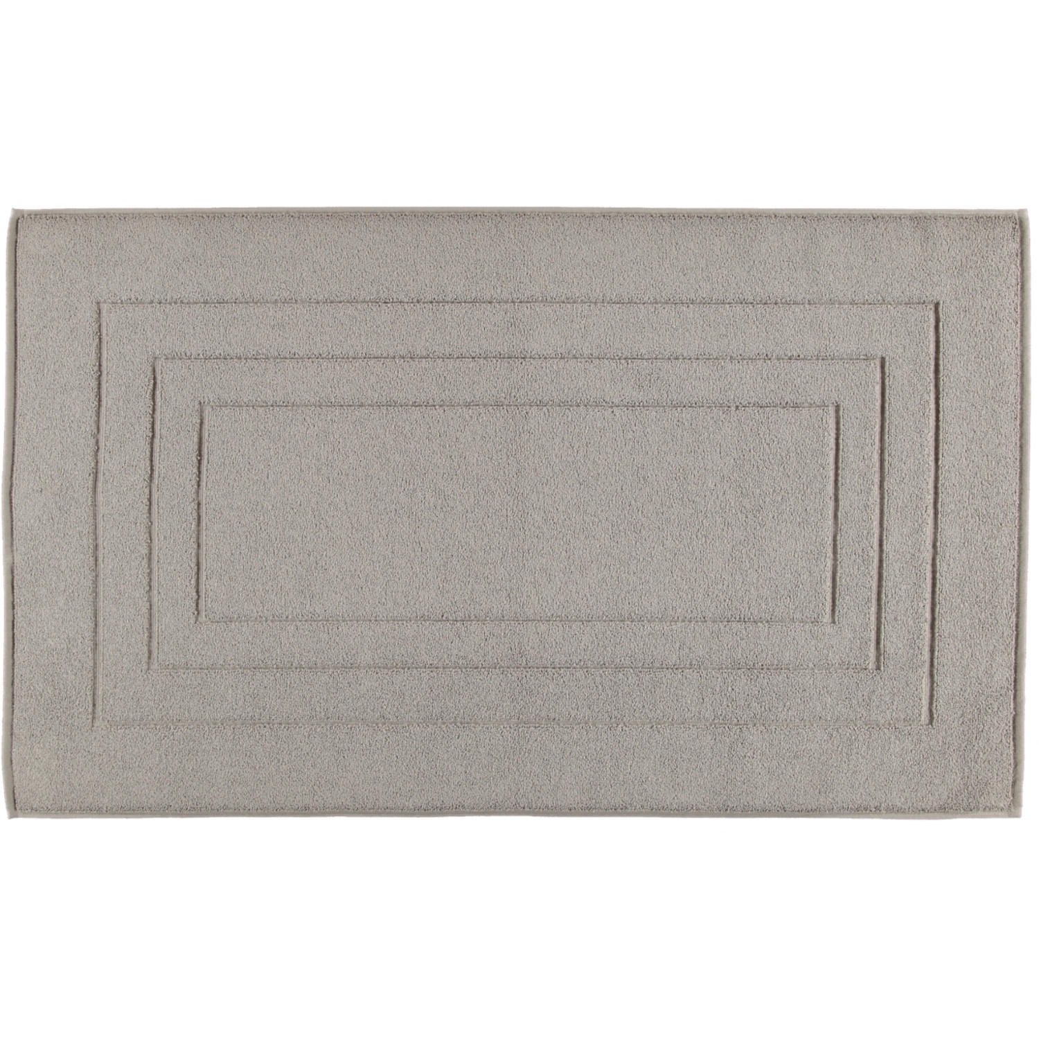 BADEMATTEN FEELING PEPPLESTONE - 7470 - Grau, Textil (60/100cm) - Vossen