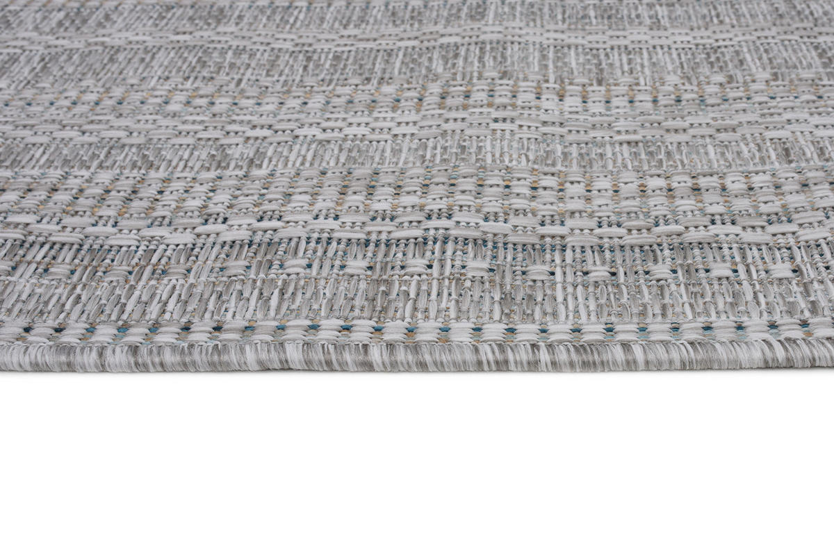 TEPPICH MELISSA Grau 140/200 cm - Grau, Kunststoff (140/200cm) - Tapiso
