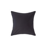 KISSENBEZUG Perkal, Ägyptische Baumwolle, Fadendichte 200 - Schwarz, Textil (40/40cm) - Homescapes
