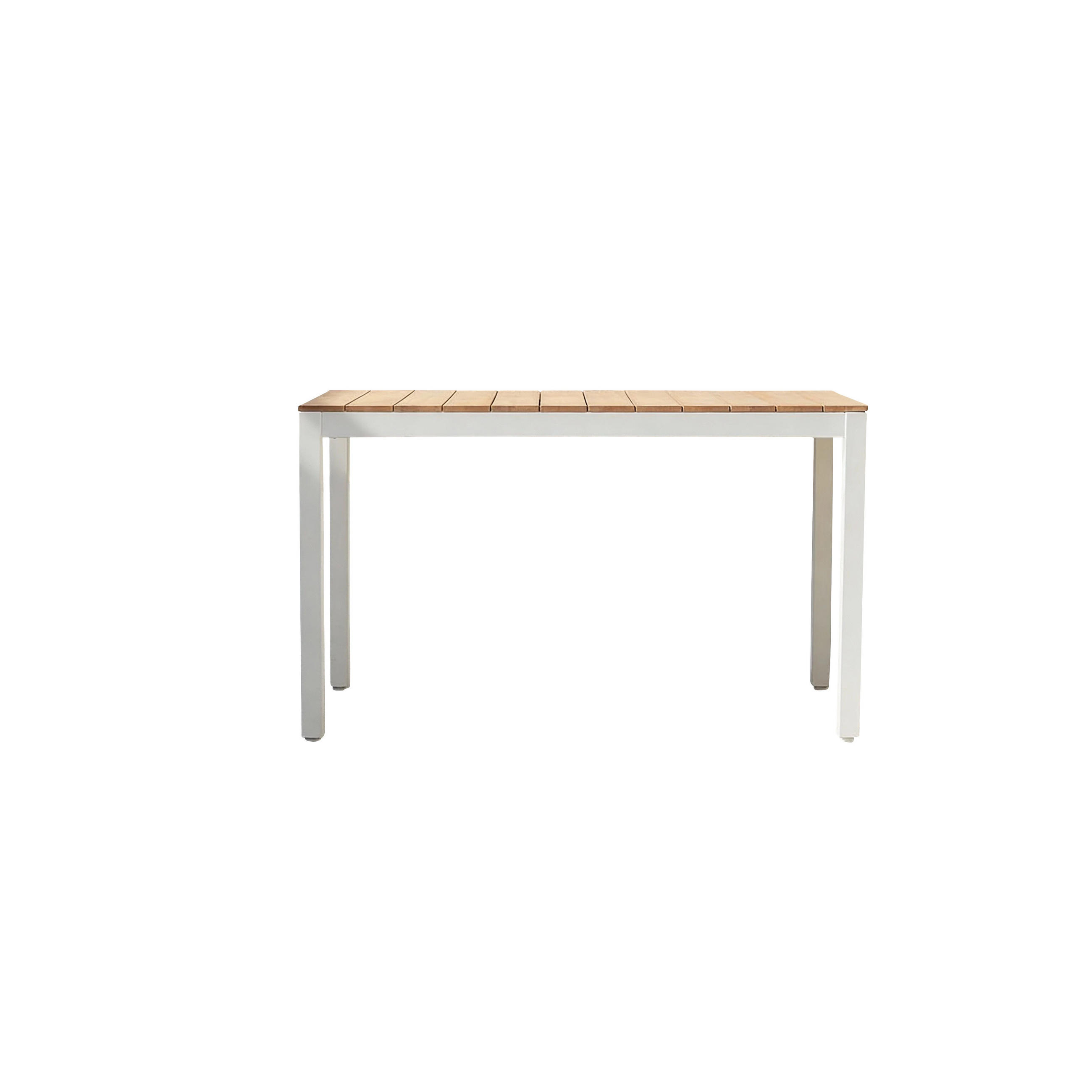 GARTENTISCH Naïs Braun aus Akazie - Braun, Holz (80/125/75cm) - Tikamoon