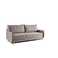 SCHLAFSCHLAFSOFA Moris, Braun - Braun, Textil (217/88/99cm) - Bettso